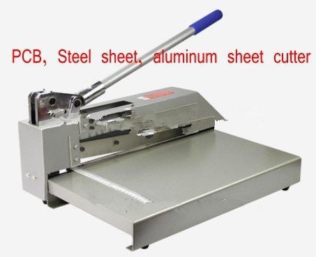 WunTai 53x33x30cm Aluminum Sheet Cutter Heavy Duty PCB Board Polymer Plate Metal Steel Sheet Cutting Machine Shear...