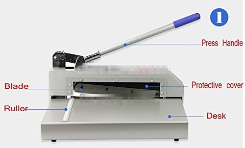 WunTai 53x33x30cm Aluminum Sheet Cutter Heavy Duty PCB Board Polymer Plate Metal Steel Sheet Cutting Machine Shear... N2