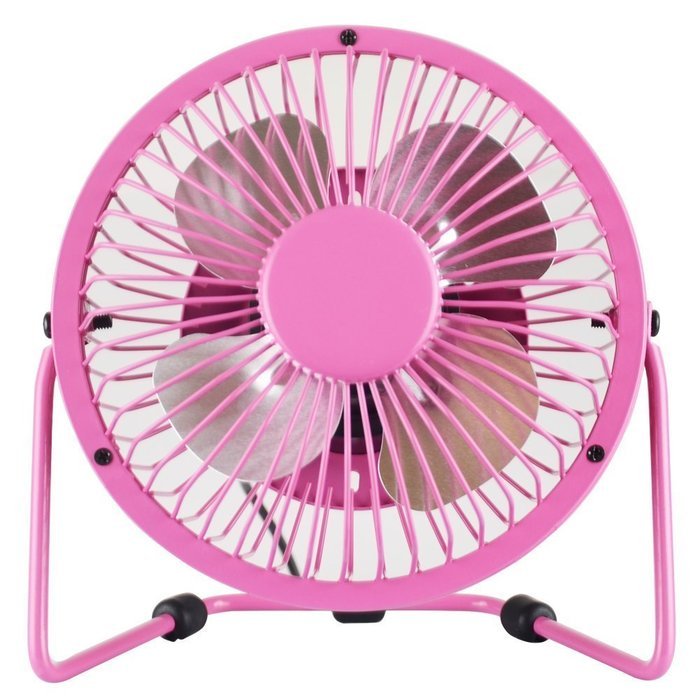 Ambielly USB Mini Desk Cooler Fan Velocity Personal Fan Purple 6 1 