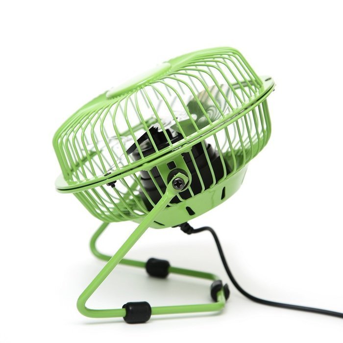 Ambielly USB Mini Desk Cooler Fan Velocity Personal Fan (Purple, 6.1'') N9