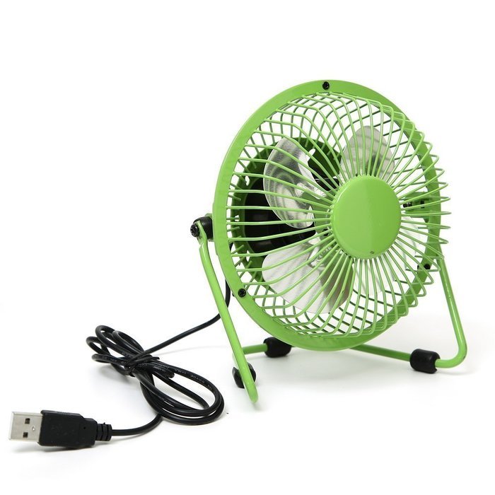 Ambielly USB Mini Desk Cooler Fan Velocity Personal Fan (Purple, 6.1'') N10
