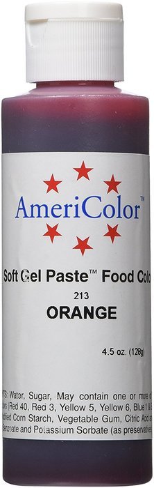 Americolor Soft Gel Paste Food Color, 4.5-Ounce, Lemon Yellow