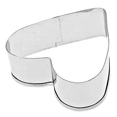 Y&XL&H Heart Shaped Stainless Steel Cookie Cutters Set (3-Pack) N2
