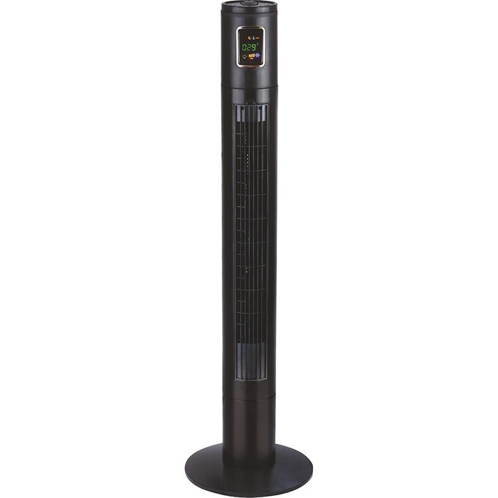 Three Speed Portable Oscillating 45-Inch Digital Tower Fan with Remote, 45''