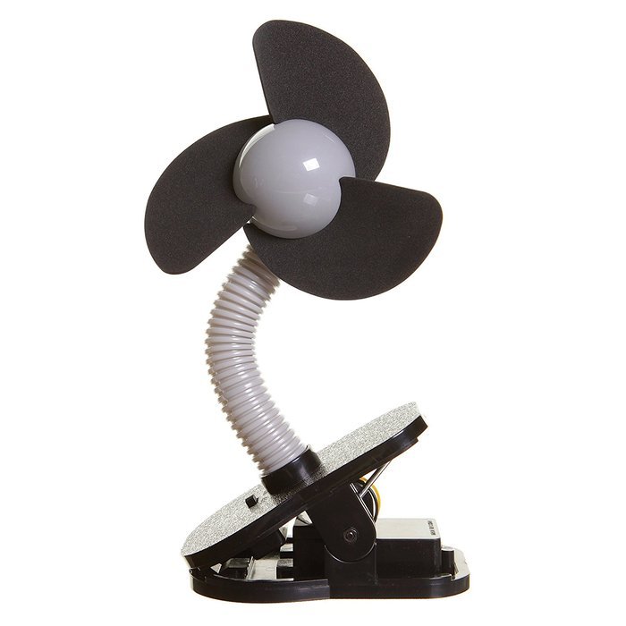 Tee-Zed T01 Clip-On Fan Great for the Beach, Pool, Camping, Work, Lounging or Just Chillin'! -Pink Purple N18