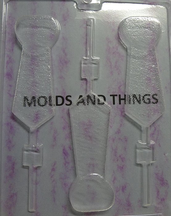 Mustache Necktie Bow Tie Chocolate Candy Mold for Father's Day Dad Gift Birthday Graduation Party Favors Decor