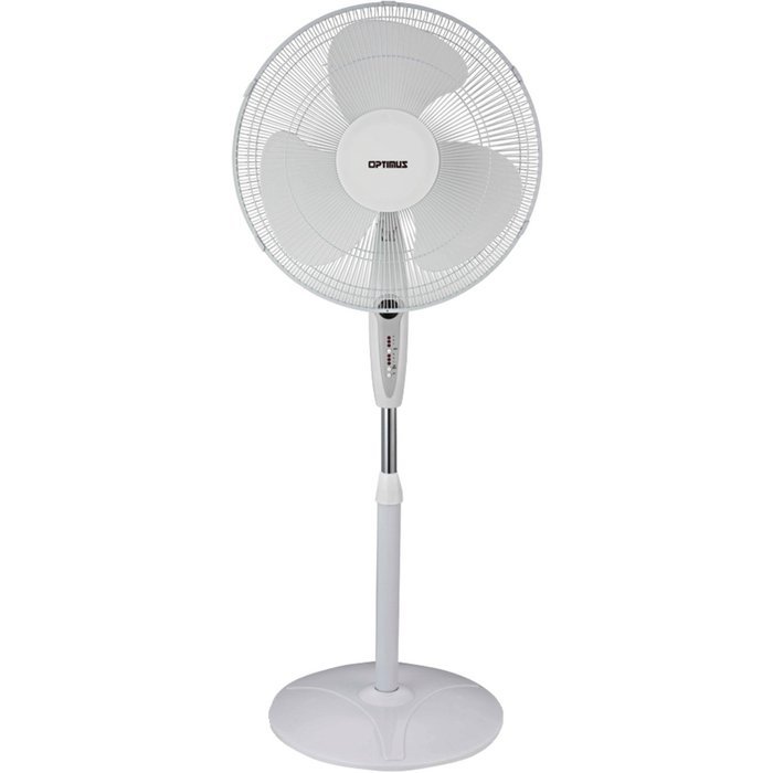 16" Pedestal Fan Finish: Black