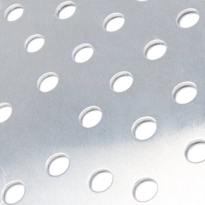 American Metalcraft HATP12P 12" Perforated Heavy Weight Aluminum Wide Rim Pizza Pan
