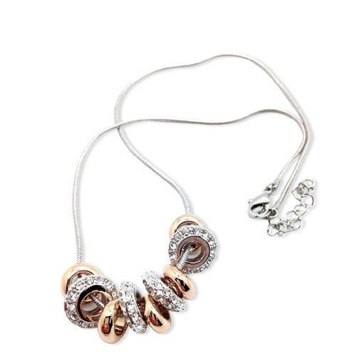 Charm Pendant Chain Crystal Choker bib Statement Necklace Women Fashion Jewelry N2
