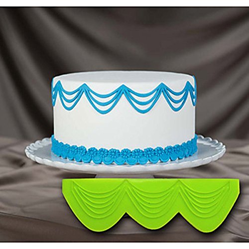 [Free Shipping] Lace Mold Silicone Cake Mould Baking Tools Kitchen Accessories // Molde de encaje molde de la...