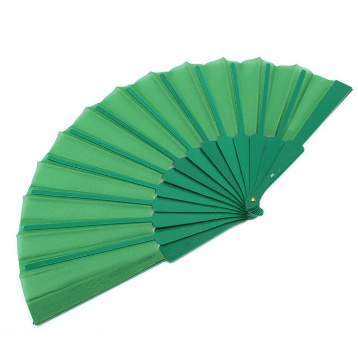 BIUBIU Handheld Fabric Hand Folding Fan, Yellow N2