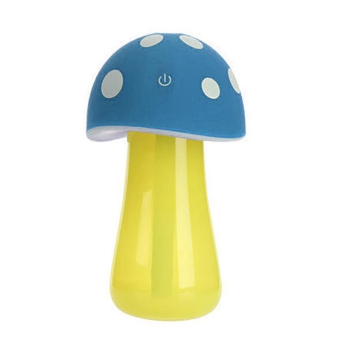 Asdomo USB 200ML Mushroom Mini Atomized Humidifier With LED Light (C) N3