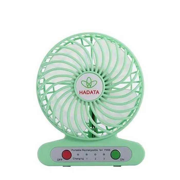 AMA(TM) Portable Mini USB Desk Fan Rechargeable Battery Operated Air Fan Air Conditioner Cooler (Black) N2