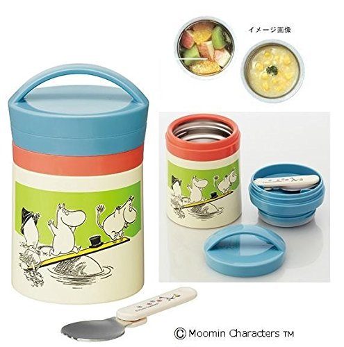 pos.265044 Moomin ( Moomin palette ) Cooler Delica pot 300ml LJF3