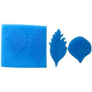 First Impressions Molds Silicone Mould & Veiner Set - Peony