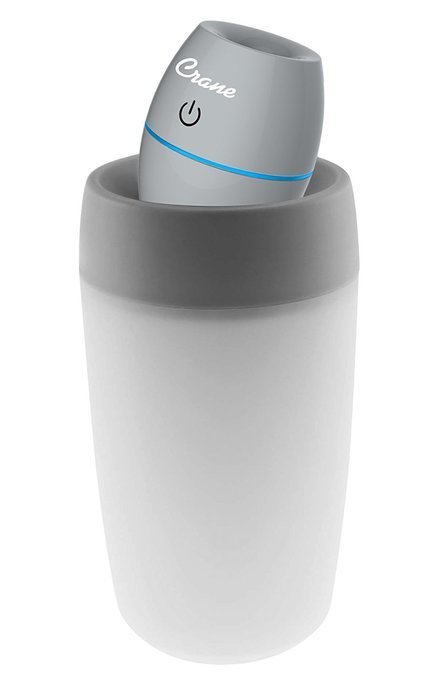 Crane Ultrasonic Cool Mist Travel Humidifier Slate