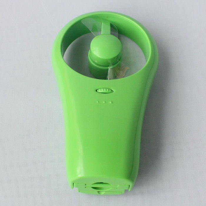 Green Hand-held Mini Portable Super Mute Usb/battery Cooling Fan for Outdoor Sport -Huahee N2