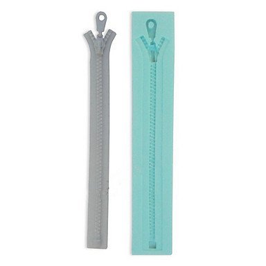 Y&XL&H 1PCS DIY Zipper Shaped 3D Cake Decoration Mold cake tools