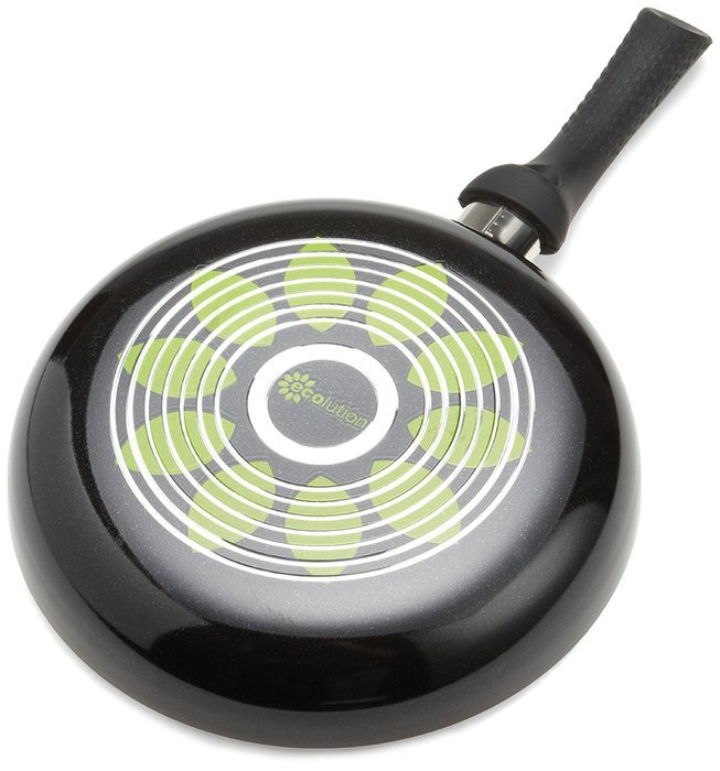 Ecolution Artistry Non-Stick Fry Pan &ndash; Eco-Friendly PFOA Free Hydrolon Non-Stick &ndash; Pure Heavy-Gauge Aluminum with... N11