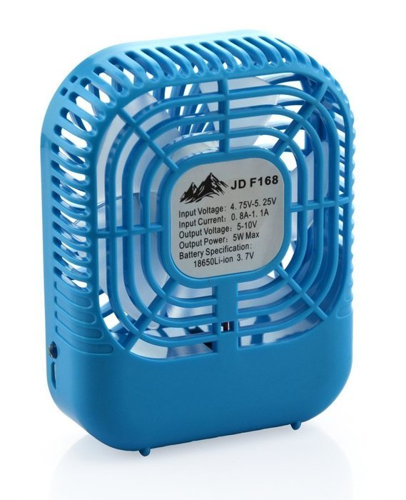 Momoday&reg; 3-INCH Electric Personal Fans Mini Pocket Fan 3 Speeds Portable Mini USB Rechargeable Summer Cooler Fan... N14