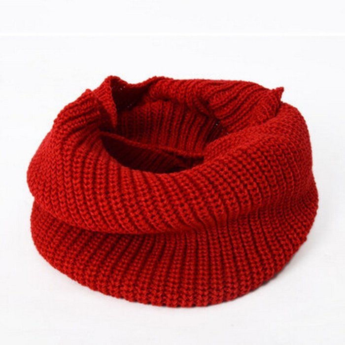 KAKA(TM) Women's Korean Artistic Stylish Winter Chunky Knitting Wool Lovers Scarves N6