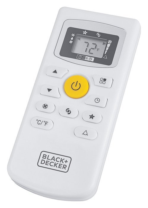 BLACK+DECKER BPACT14HWT 14,000 BTU Cooling, 11,000 BTU Heating Portable Air Conditioner with Remote Control N5