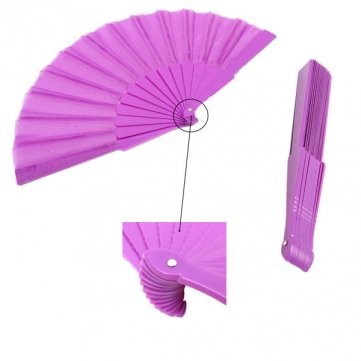 Portable Folding Fan Summer Plastic Handheld Fans Wedding Party Favor   5429492 