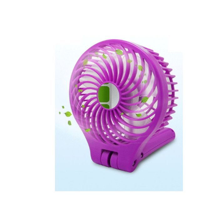Glovion 3-in-1 Portable Carry-on Mini Fan (4000mah Power Bank &Handy& Desktop) (Black) N13