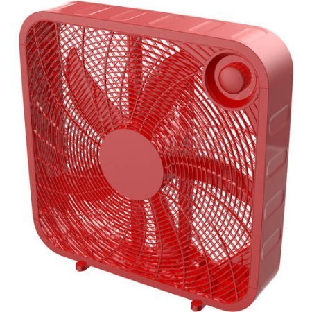 20" Box Fan. RED