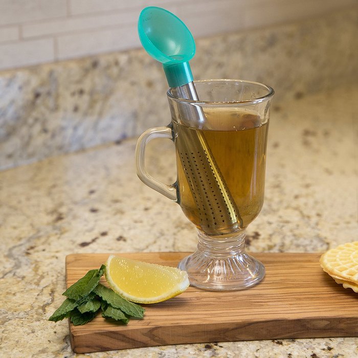 Primula 2-in-1 Tea Scoop and Infuser - Innovative Design - Portable - For Use With Loose Tea Leaves N2
