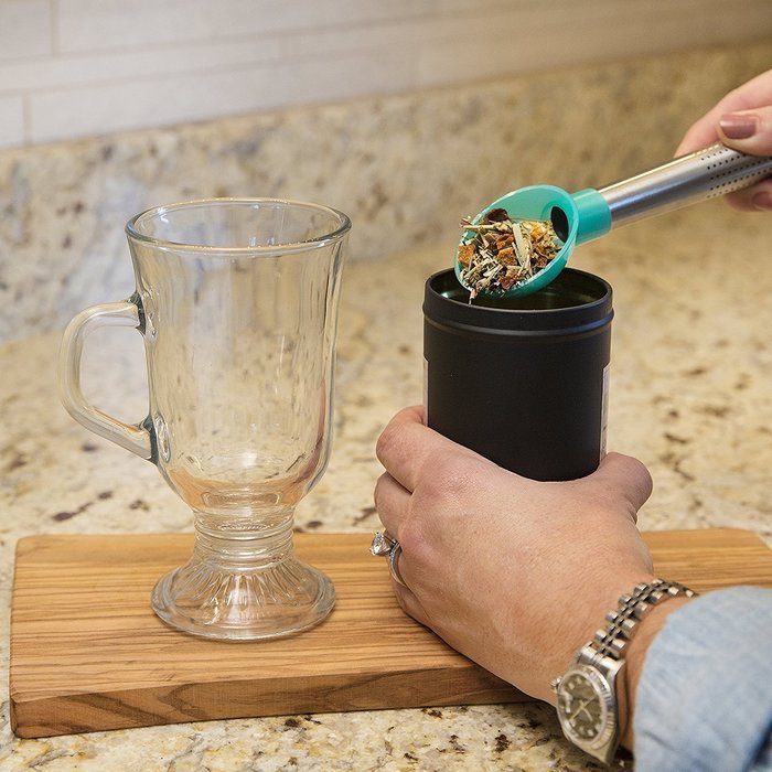 Primula 2-in-1 Tea Scoop and Infuser - Innovative Design - Portable - For Use With Loose Tea Leaves N3
