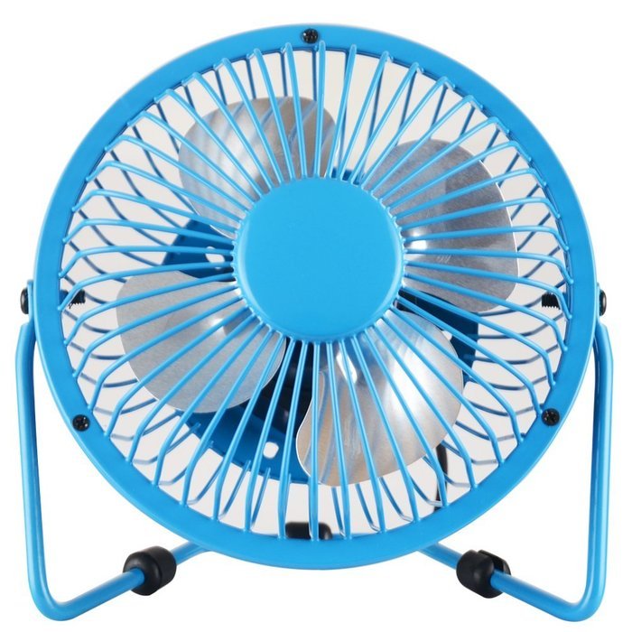HOTGEE(TM) Quietness Metal Computer Laptop PC USB Plug Charger Mini Desk Cooler Fan with Nail Dust Collector... N4