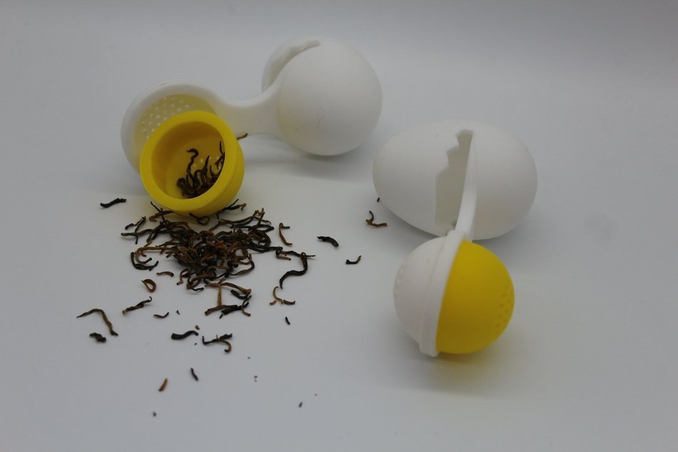 OmeGod&reg; Silicone Tea Strainer Herbal Spice Filter Infuser-Seal N5