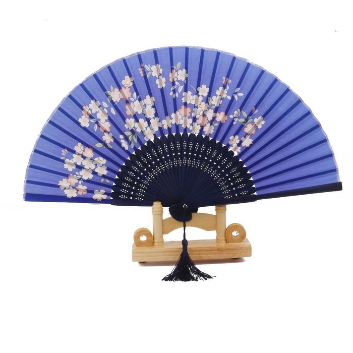 Chinese Folding Pocket Hand Fan (Flower Flying Butterfly) N30