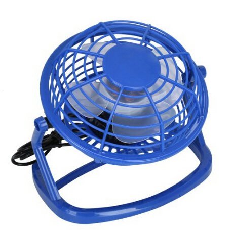 Niceshop 360 Degree Rotation Ultra-quiet USB Powered Mini Summer Electric Cooling Fan for PC /Laptop /Notebook... N3
