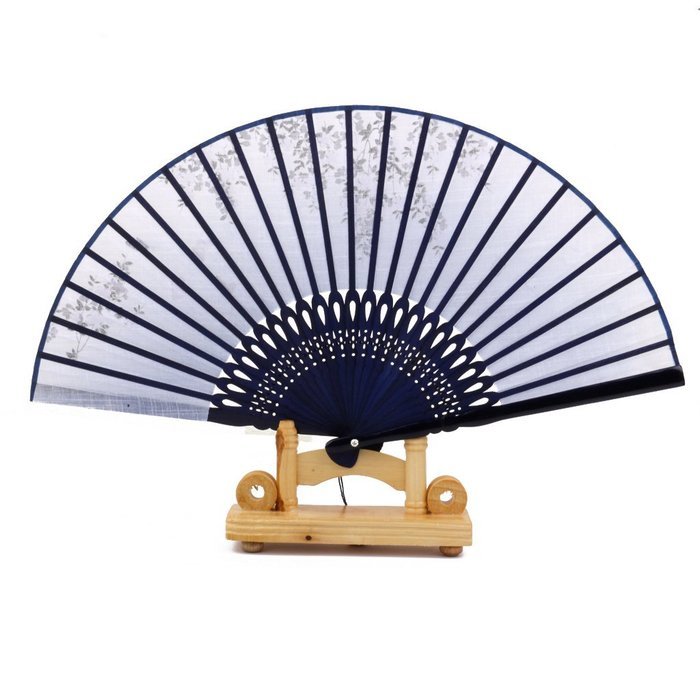 Chinese Folding Pocket Hand Fan (Flower Flying Butterfly) N32