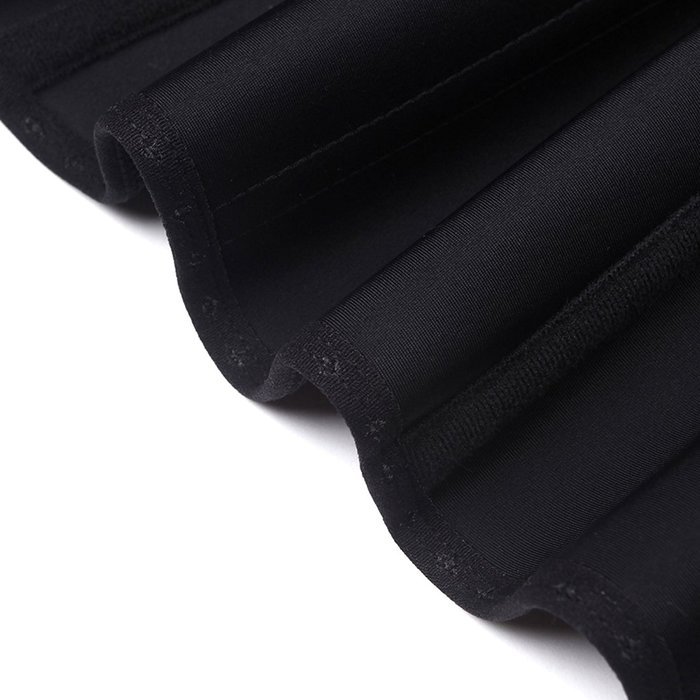 Junlan Latex Waist Cincher Waist Trainer Trimmer Long Torso with 3 Hook Rows