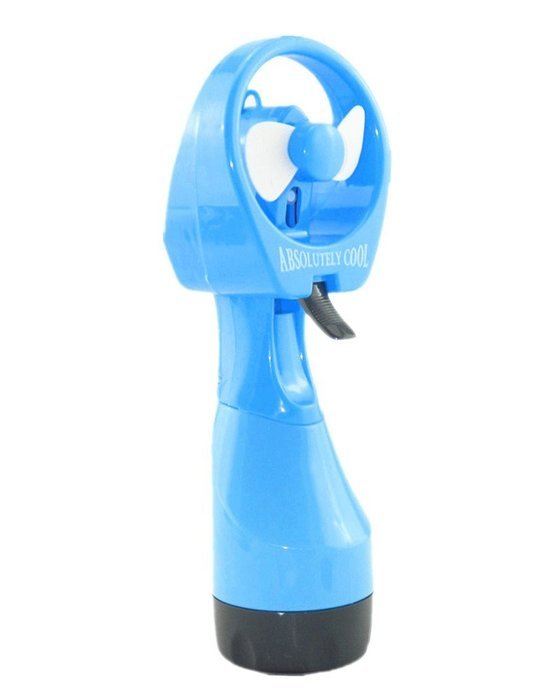 D-FantiX Portable Water Misting Fan Handheld Fans Battery Operated Mist Fan Outdoor Blue N6