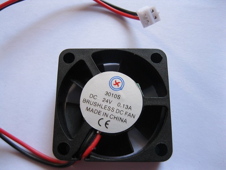 4 Pcs Brushless DC Cooling 5 Blade Fan 3010 24V 30x30x10mm 2pin Skywalking