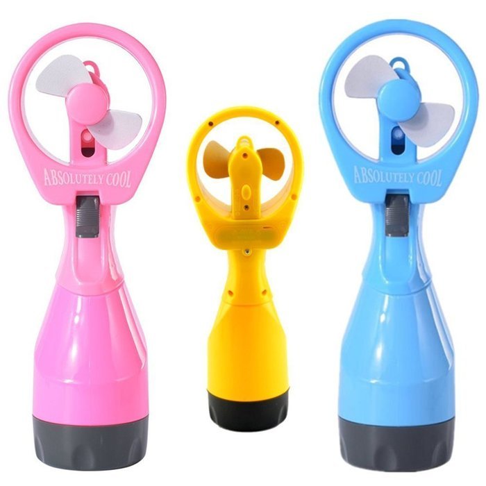 D-FantiX Portable Water Misting Fan Handheld Fans Battery Operated Mist Fan Outdoor Blue N10