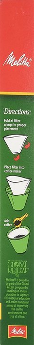 No. 4 Cone Coffee Filter in White (40 count)