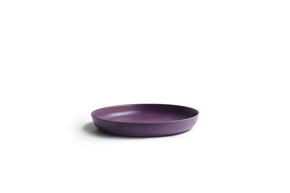 Biobu [by Ekobo] Bambino Plate Set (4 Pack), Small, Smoke
