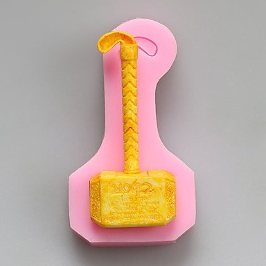 Y&XL&H Hammer Chocolate Silicone Molds,Cake Molds,Soap Molds,Decoration Tools Bakeware N2
