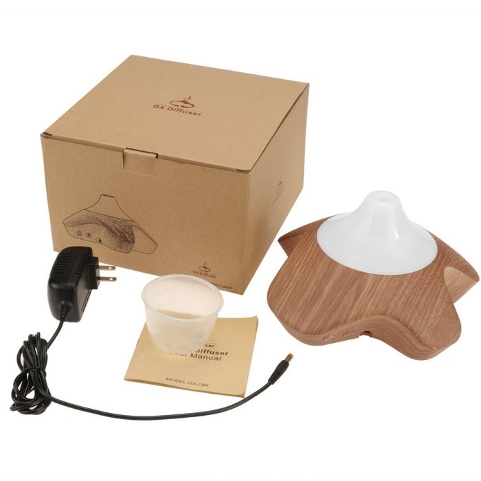 Pakway Smart Aromatherapy Essential Oil Diffuser-Portable Ultrasonic Cool Mist Aroma Humidifier with Waterless... N20