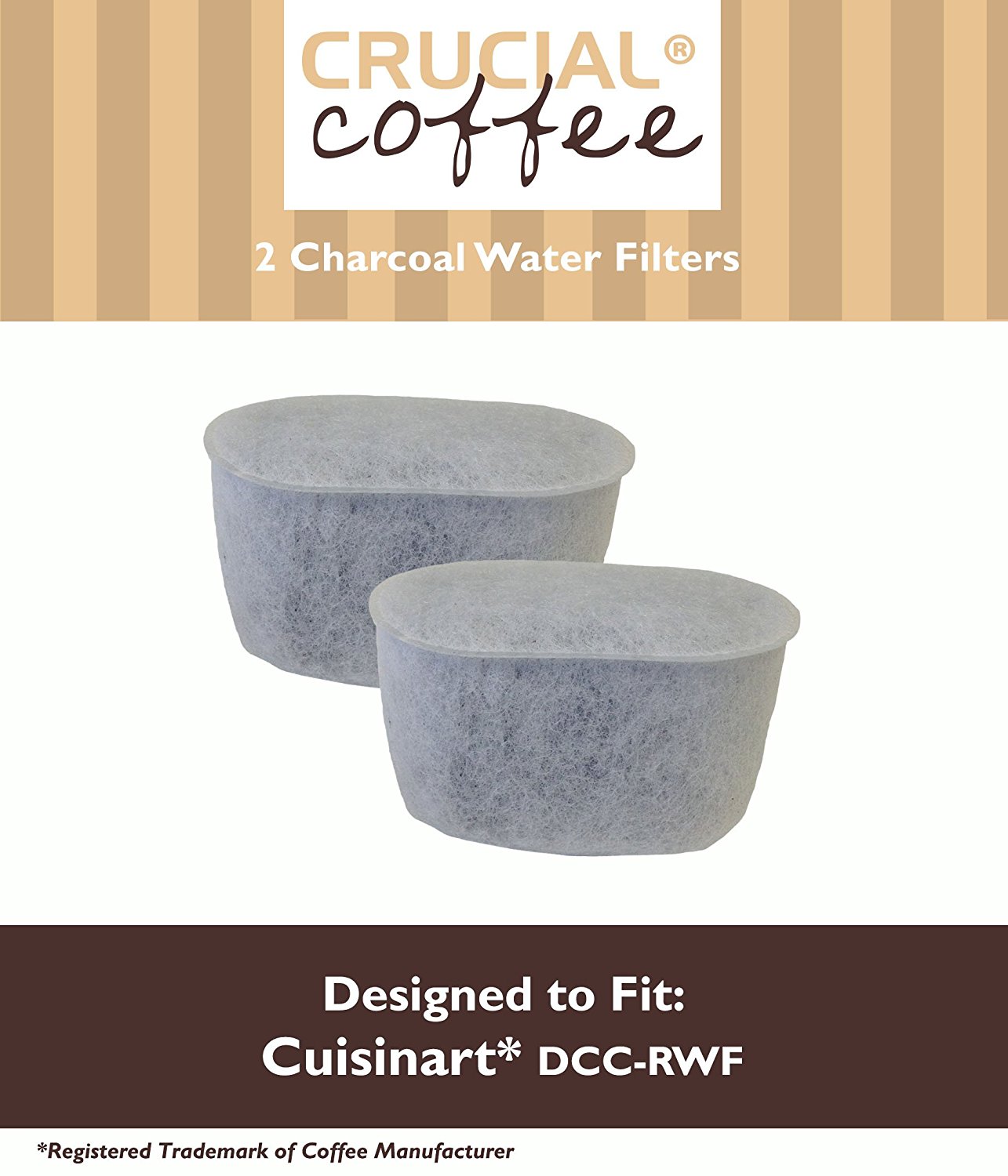 2 Cuisinart DCCRWF Charcoal Water Filters free image download