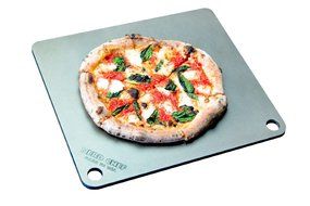 NerdChef Steel Stone - High-Performance Baking Surface for Pizza (.25" Thick - Standard) N5