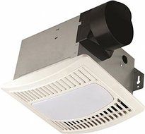 MONUMENT 2479691 Exhaust Fan with Light, 50 CFM, 3 Sone, 4 In. Duct