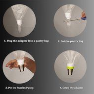 Russian Piping Tips &amp; Cake Decoration Nozzles Set By KESTILOS- Stainless Steel Set Of 23 Pieces- Ideal For Decorating...