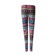 PHOTNO Women Lady Casual Skinny Print Stretchy Pants Slim Leggings N3
