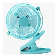 Luxon Mini USB Clip Desk Personal Fan, table fans, 5 Inch 2 Speed Portable Cooling Fan USB Powered by NetBook,... N6